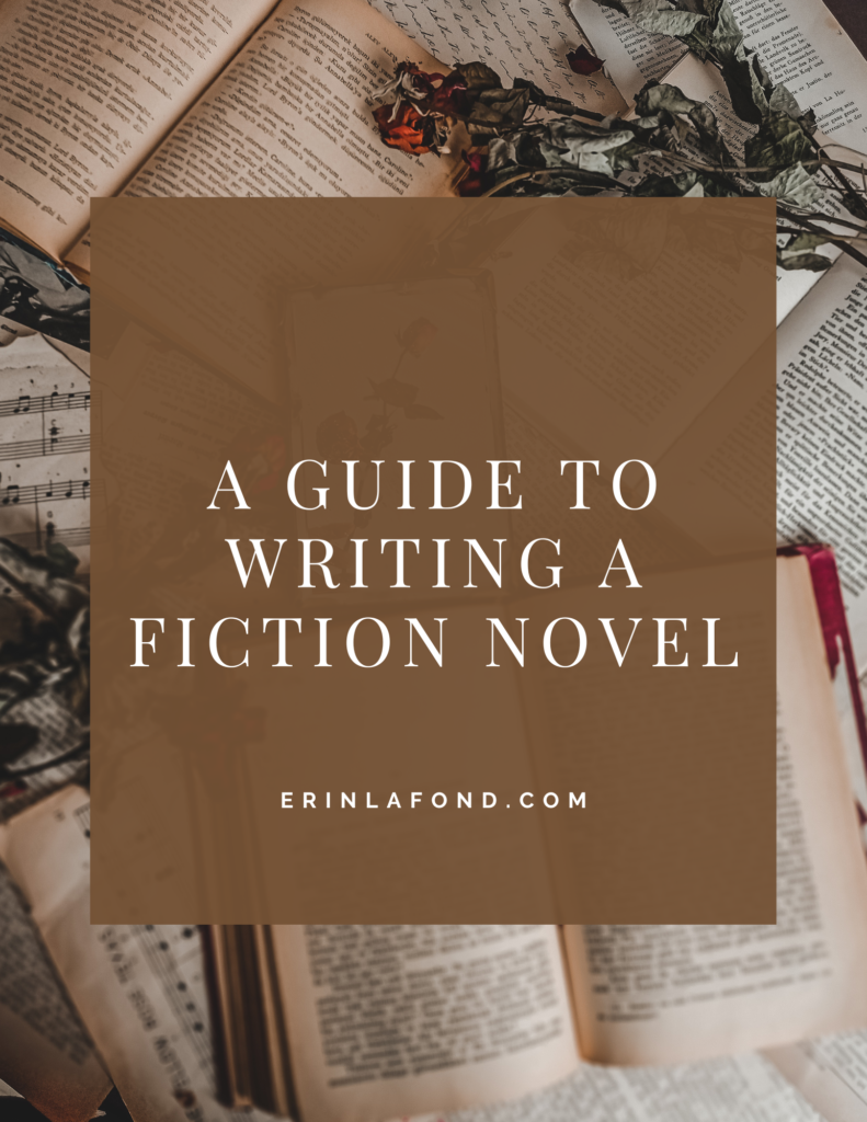 guide to writing a fiction novel
