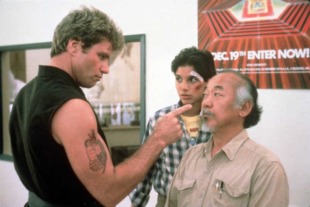 The Karate Kid - Mr. Miyagi and John Kreese